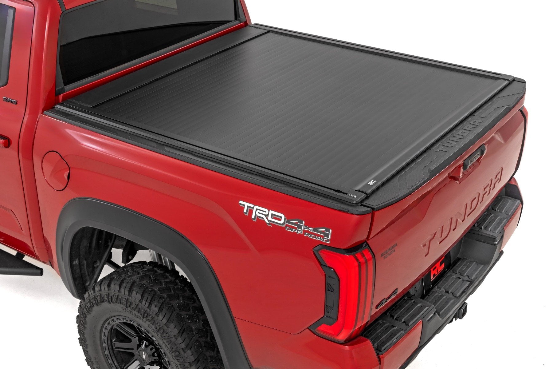 Rough Country Powered Retractable Bed Cover for 22-25 Toyota Tundra - 51514551