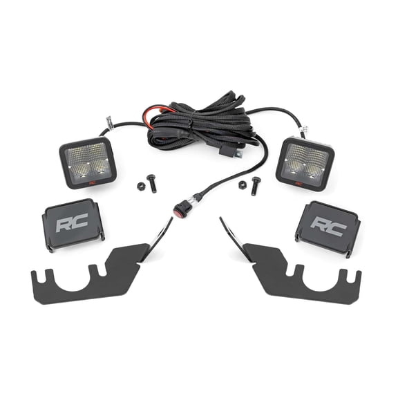 Rough Country 2" Rear LED Cube Light Kit for Kawasaki Teryx | Spectrum - 94009