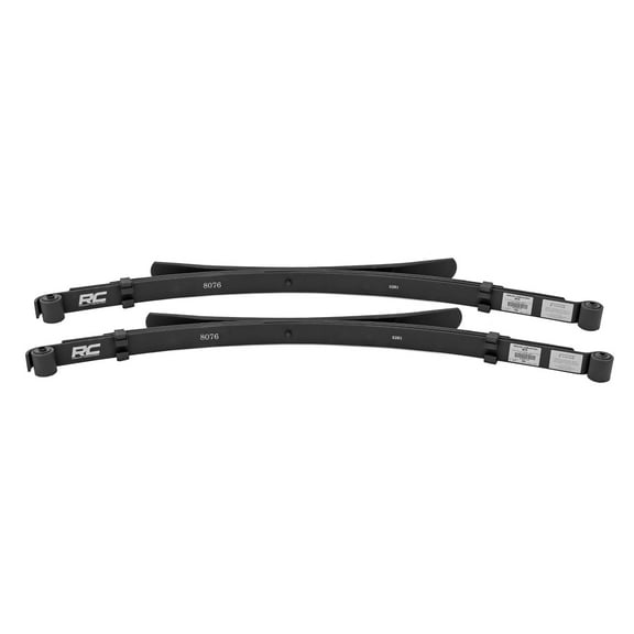 Rough Country Rear Leaf Springs for 01-04 Toyota Tacoma | Stock Height - 8076Kit
