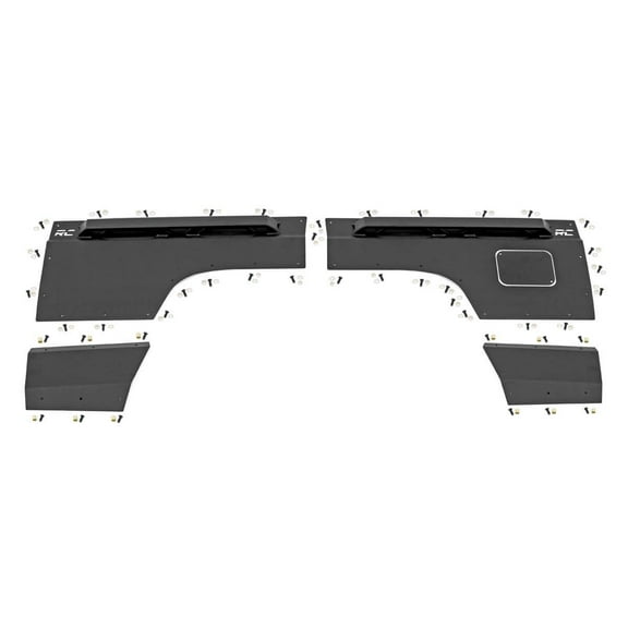 Rough Country Rear Quarter Panel Armor for 1984-1996 Jeep Cherokee XJ - 10578