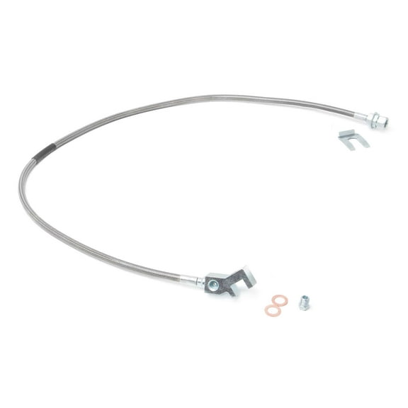 Rough Country Rear Stainless Brake Line for 1999-2004 Ford Super Duty - 89713