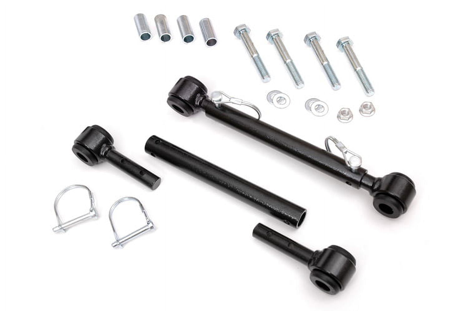 Rough Country Rear Sway Bar Quick Disconnects for 9706 Jeep Wrangler
