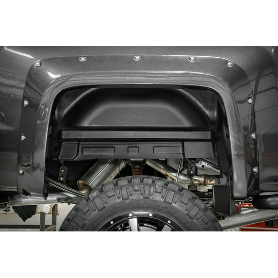 Rough Country Rear Wheel Well Liners for 2015-2019 Chevy 2500/3500HD - 4215