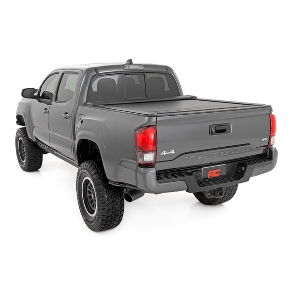 Rough Country Retractable Bed Cover for 16-23 Toyota Tacoma