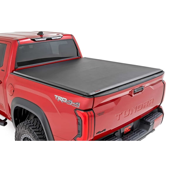 Rough Country Roll-Up Bed Cover for 2022-2025 Toyota Tundra | 5'7" - 42619550