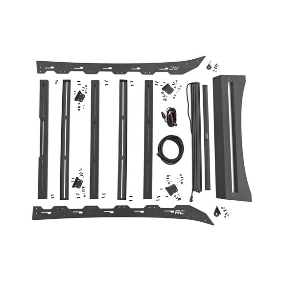 Rough Country Roof Rack System with 40" LED Light for 2015-2023 Tacoma - 73107