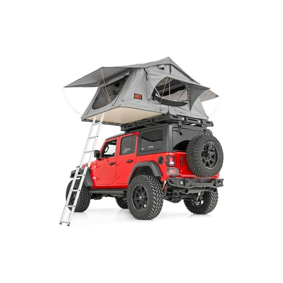 Rough Country Roof Top Tent | Rack Mount | 12V | LED | Ladder Extension - 99049