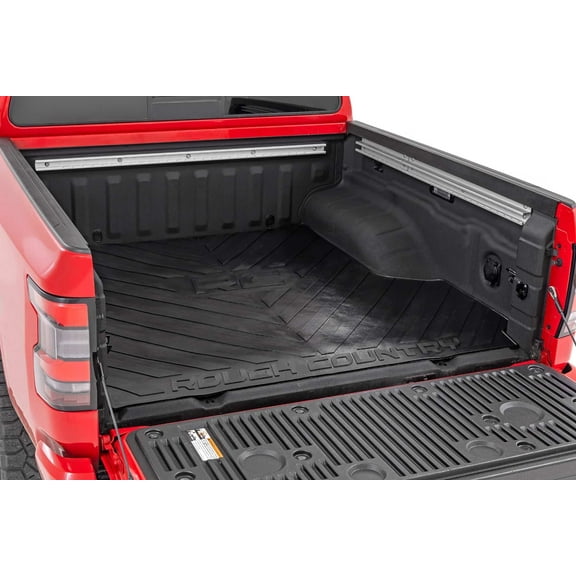 Rough Country Rubber Bed Mat for 2005-2026 Nissan Frontier | 5' Bed - RCM525