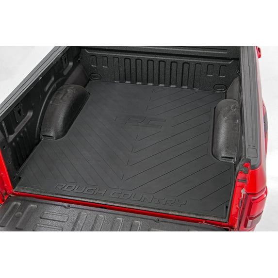 Rough Country Rubber Bed Mat for 2015-2026 Ford F-150 | 5'7" Bed - RCM671