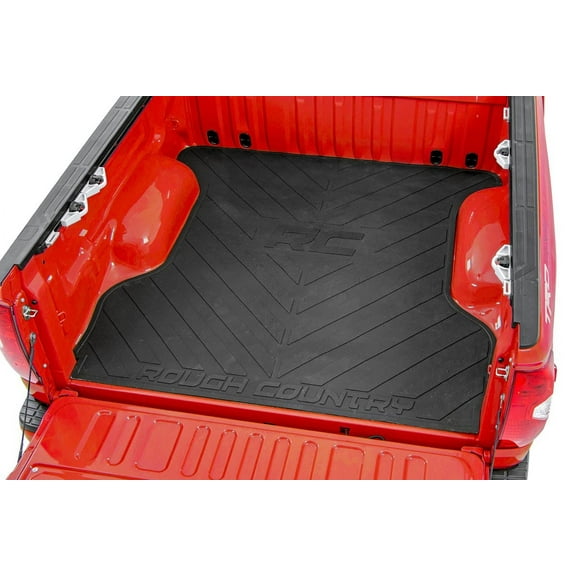 Rough Country Rubber Bed Mat for 2019-2026 Ram 1500 | 5'7" Bed - RCM685