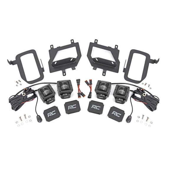Rough Country SAE LED Fog Light Kit for 2015-2017 Ford F-150 - 70831