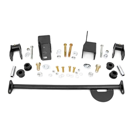 Rough Country Shackle Reversal Kit (fits) 1976-1993 Jeep CJ 5 | 76-86 CJ 7 | 81-85 CJ8 Scrambler | 5059