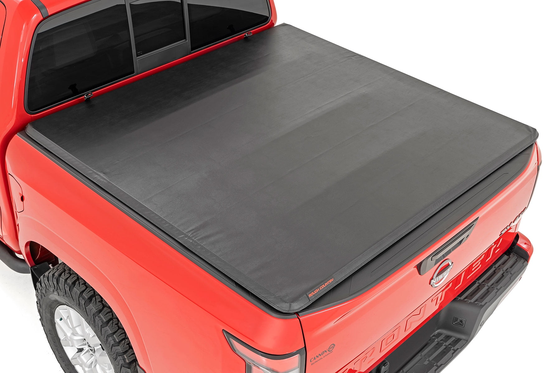 Rough Country Soft Tri-Fold Bed Cover for 05-21 Frontier | 5' Bed - 41805500