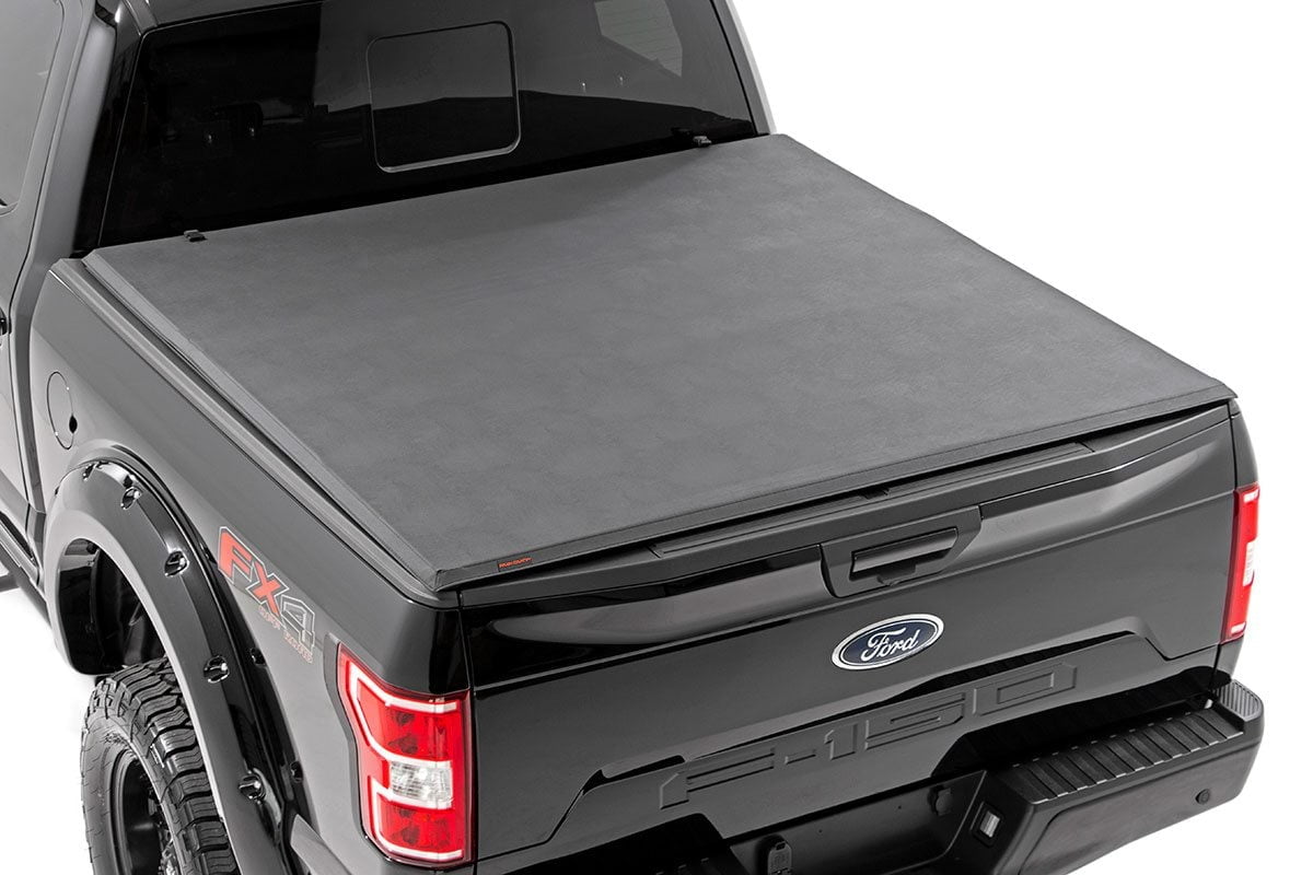 Rough Country Soft Tri-Fold for 2001-2003 Ford F-150 | 5'7" - 41501550A