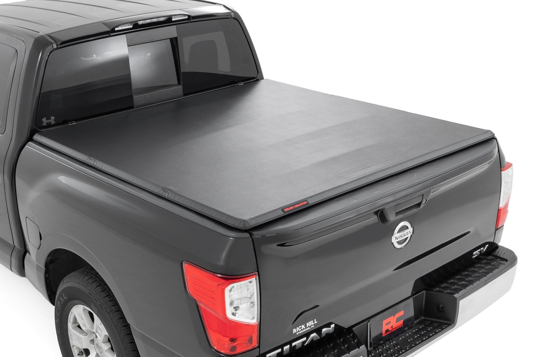 Rough Country Soft Tri-Fold for 2017-2024 Nissan Titan | 5'7" - 41816555A