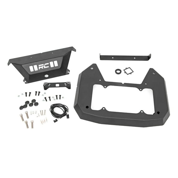 Rough Country Spare Tire Carrier Delete Kit for 18-23 Jeep Wrangler JL - 10560 Fits select: 2018-2019 JEEP WRANGLER UNLIMITED, 2021 JEEP WRANGLER UNLIMITED SPORT