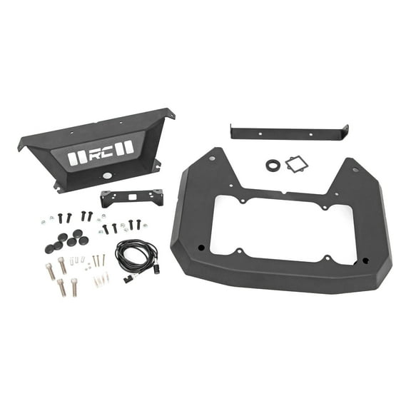 Rough Country Spare Tire Carrier Delete Kit for 18-23 Jeep Wrangler JL - 10560 Fits select: 2018-2019 JEEP WRANGLER UNLIMITED, 2021 JEEP WRANGLER UNLIMITED SPORT