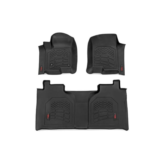 Rough Country Sure-Fit Floor Mats for 2019-2026 Chevy/GMC 1500 - SM21612