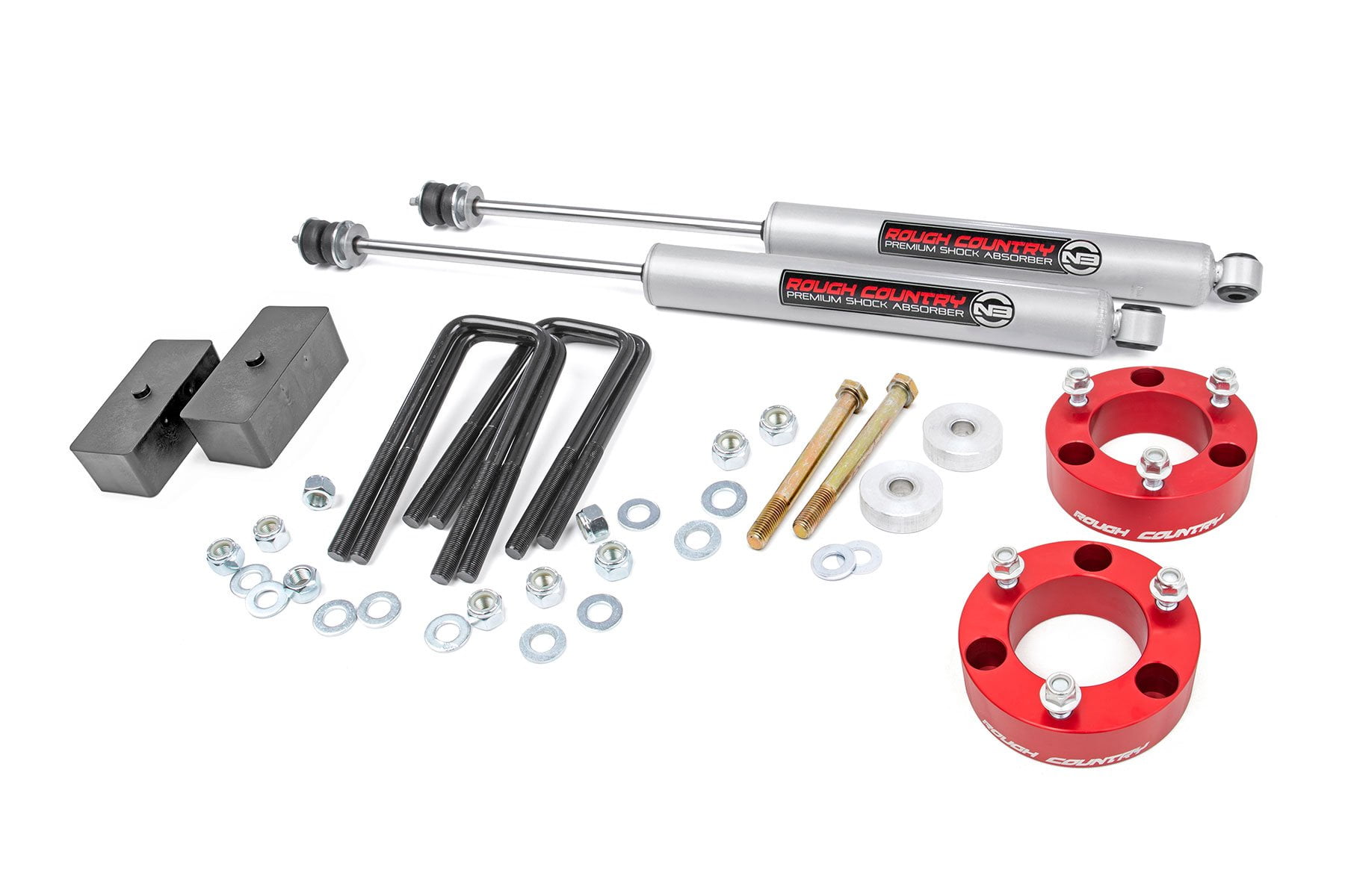 Rough Country Suspension Lift Kit 4wd Fits select: 2016-2020,2022-2023 TOYOTA TACOMA