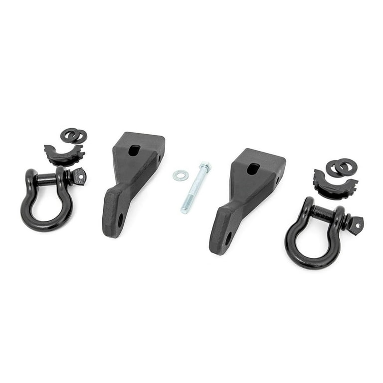 Fits 07-13 Chevy/GMC Sierra 1500 Tow Hook Shackle Mounts and D