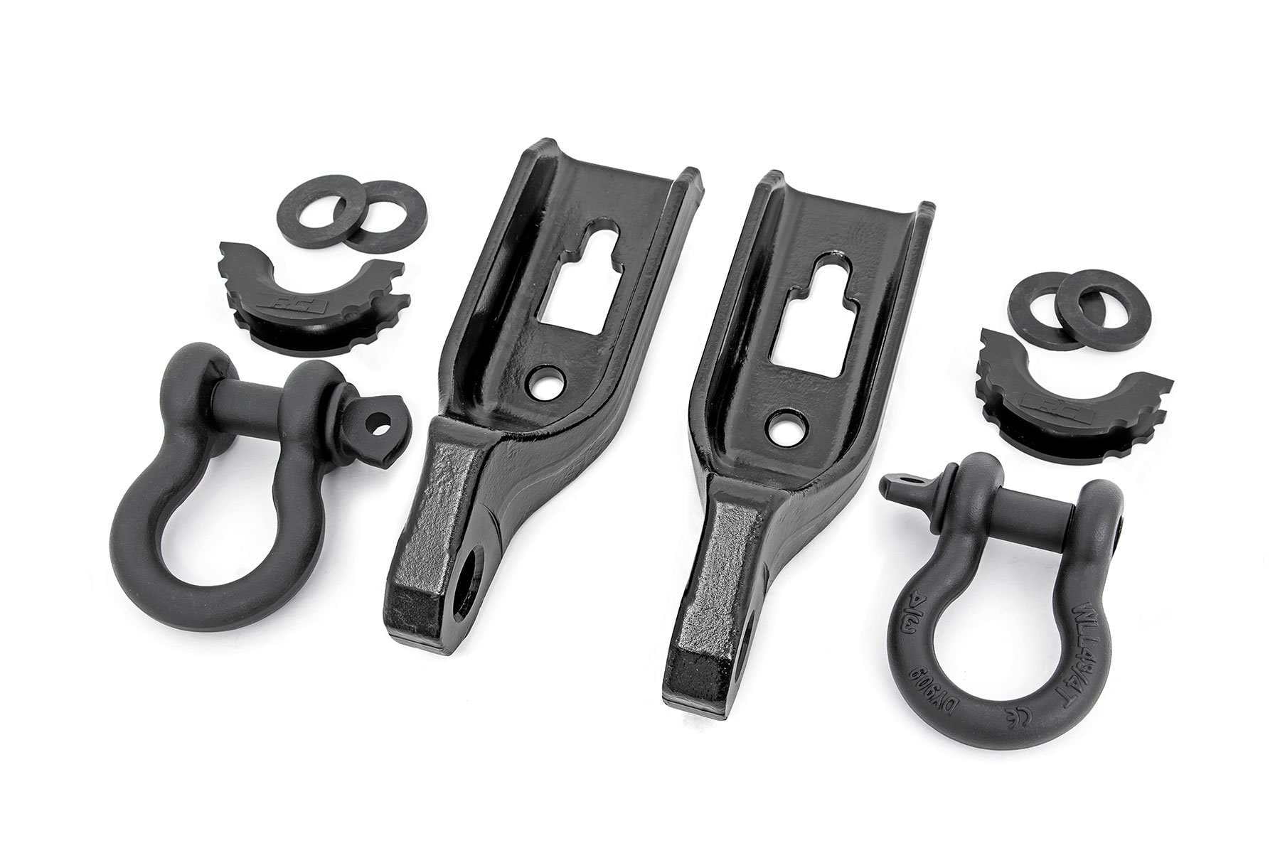 Rough Country Tow Hook Shackle Mount Kit for 20092020 Ford F150 RS158