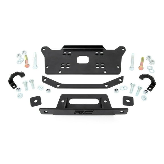 Rough Country UTV Winch Mounting Plate for Honda Talon - 92029
