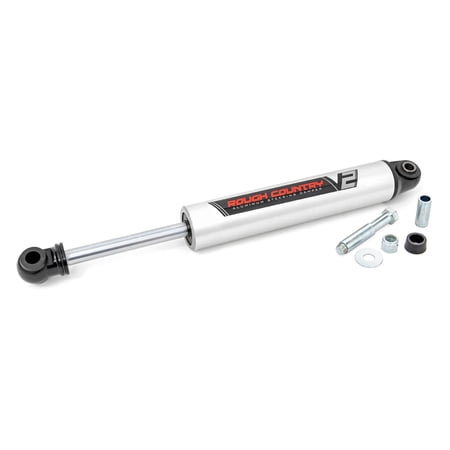 Rough Country V2 Steering Stabilizer for 1999-2004 Ford Super Duty 4WD - 8730970