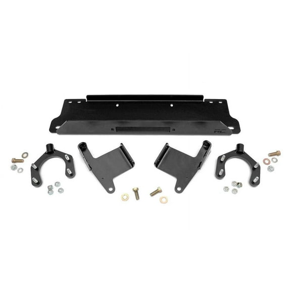 Rough Country Winch Mounting Plate for 2007-2018 Jeep Wrangler JK - 1162