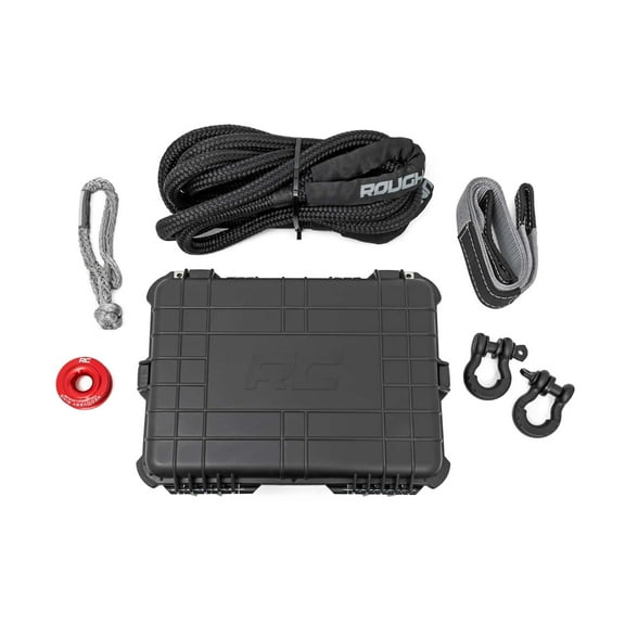 Rough Country Winch Recovery Kit | Synthetic Cable Winches - RS189