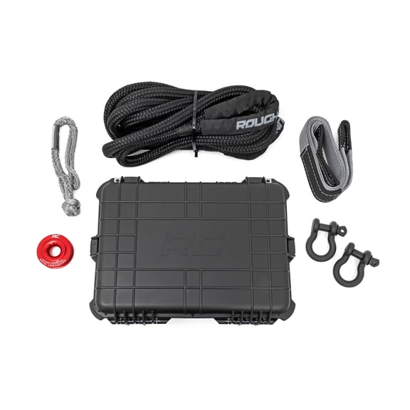 Rough Country Winch Recovery Kit | Synthetic Cable Winches - RS189