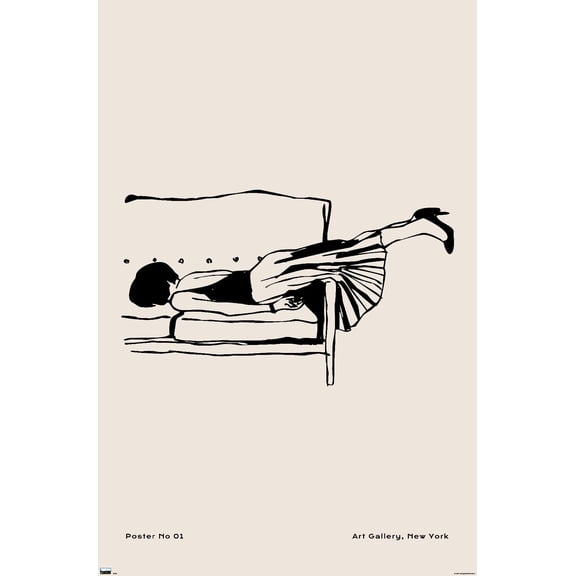Rough Day No 01 Wall Poster, 14.725" x 22.375"