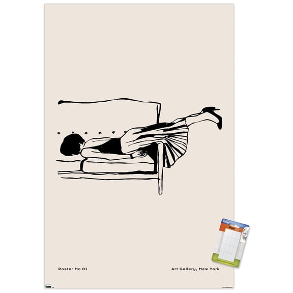 Rough Day No 01 Wall Poster, 22.375" x 34"