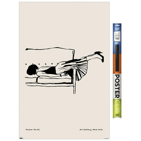 Rough Day No 01 Wall Poster, 22.375" x 34"