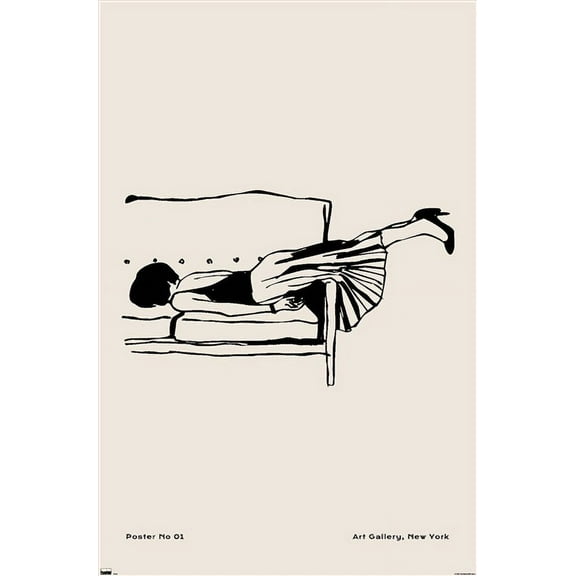 Rough Day No 01 Wall Poster, 22.375" x 34"