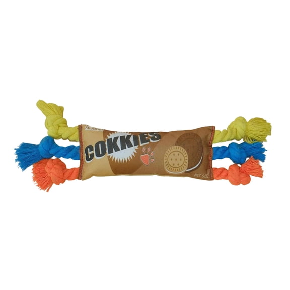 Rough Dog Rope Toy For Aggressive Chewer Tugging and Teething Engagement Toy
