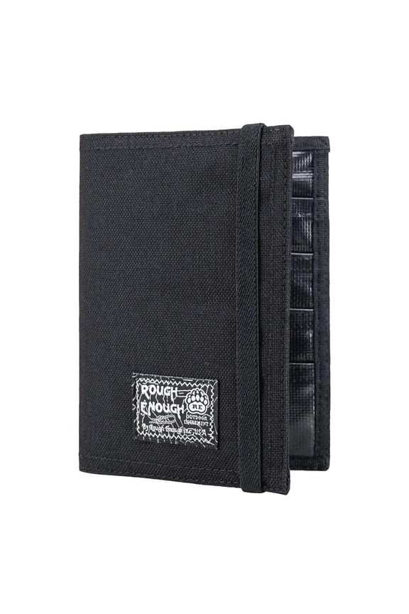 Passport Holder Wallet Cover Case for Travel Men Women Family Kids Vacation Trip Essentials Cordura Black A101