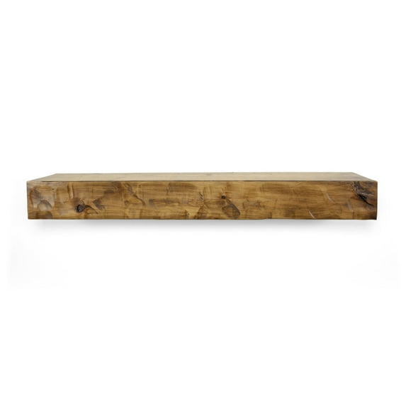 Rough Hewn 36 in. Aged Oak Mantel
