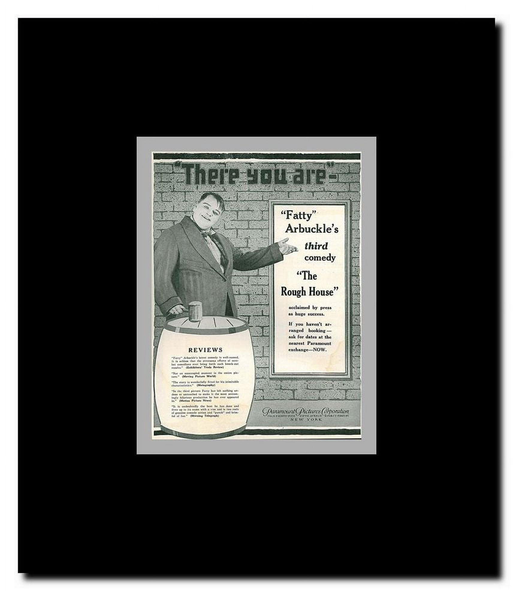 Rough House Framed Movie Poster