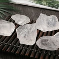 thumbnail image 1 of Rough Large Transparent Quartz Quartz Crystal Reiki Mineral Rock Block, 1 of 7