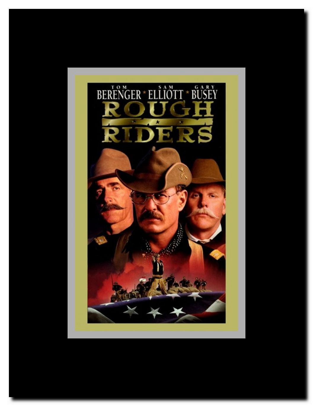Rough Riders Framed Movie Poster