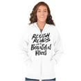 thumbnail image 1 of Rough Roads Beautiful Places Inspired Zip Hoodie Sweatshirt Women Brisco Brands L, 1 of 6