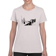 thumbnail image 1 of Rough Roads T-Shirt Women -Wilfred Hildonen Designs, Female 5X-Large, 1 of 4