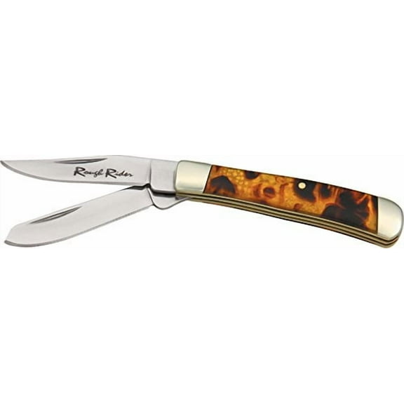 Rough Ryder KB-252-2 Tiny Trapper Imitation Tort