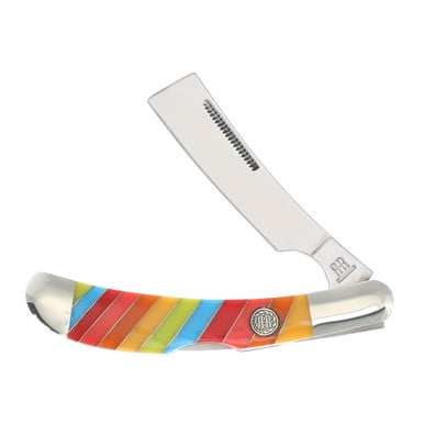 Rough Ryder Knives Rough Ryder Lollipop Razor Lockback Folding Knife RR2471