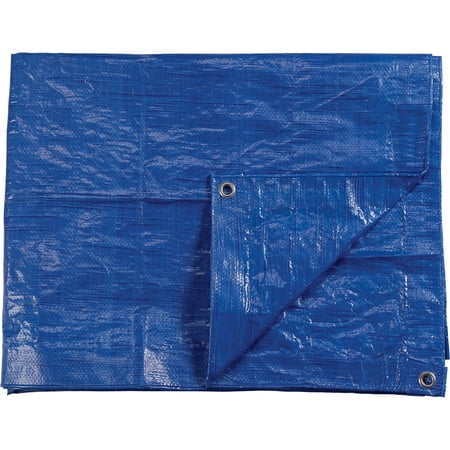 Roughneck 2.2-Oz. Medium-Duty Tarp, Blue, 12ft. x 20ft.