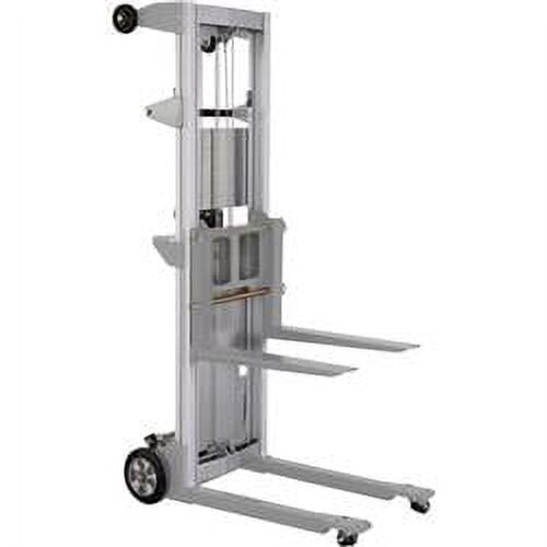 Roughneck 32849 Hand Winch Stacker - 500 lbs Capacity