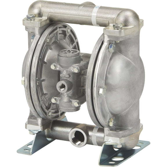 Roughneck Air-Operated Double-Diaphragm Pump, 24 GPM, 1in. Inlet and Outlet