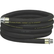 Roughneck Antistatic Grounded Fuel Hose for 12V or 110V Pumps, 3/4in. x 20ft.