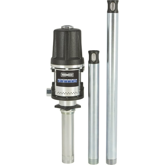 Roughneck Heavy-Duty Air-Operated Oil Pump, 11.9 GPM, 3:1 Oil Pump, Up to 130 SAE Oil