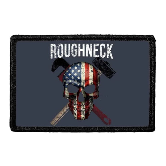 Roughneck - US Skull - Removable Patch